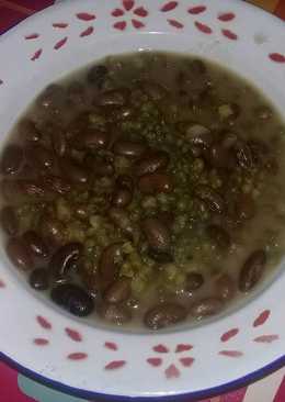 Bubur Kacang Merah + Kacang Ijo