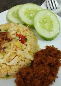 Nasi goreng sederhana. #pr_nasigoreng