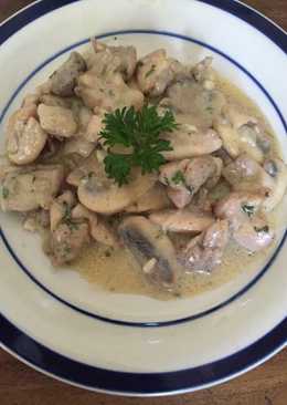 Chicken Stroganoff with Mushroom