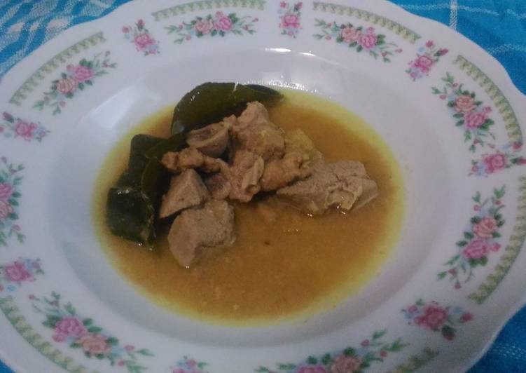 resep makanan Gulai kambing masak nanas #Kita Berbagi