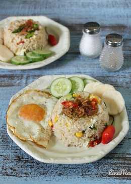 Nasi Goreng Mentega Bumbu Iris