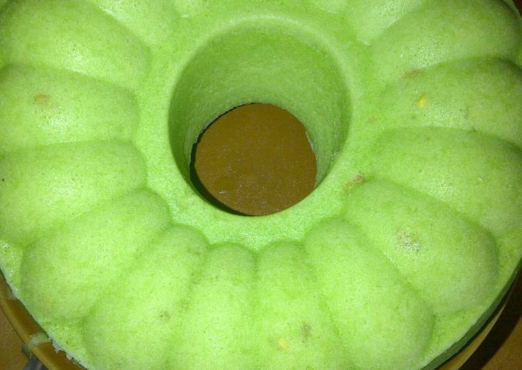 Resep Bolu kukus Jerman pandan By Melanie Sitinjak