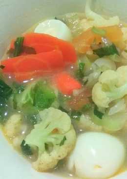 Sayur brokoli telur puyuh