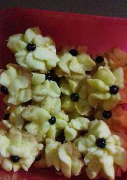 Kue semprit susu 4 bahan (teflon)