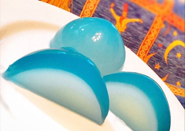 resep masakan Puding pepsi blue