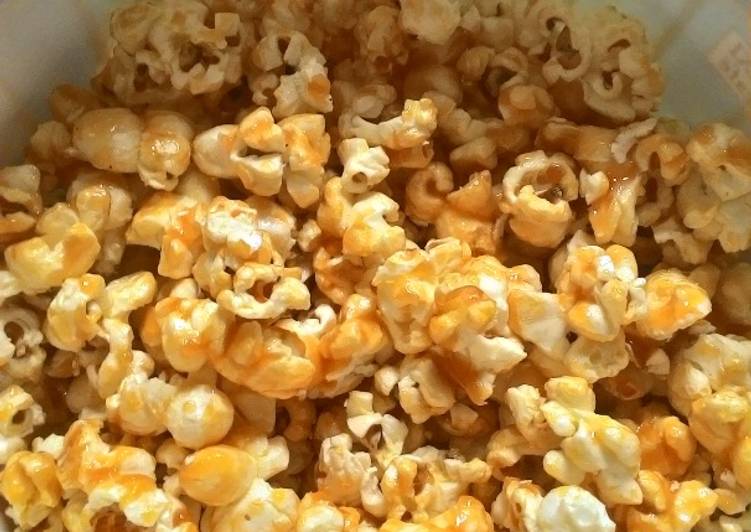 resep makanan Popcorn Caramel