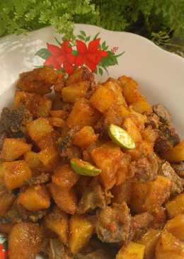 Sambal Goreng kentang ati ayam