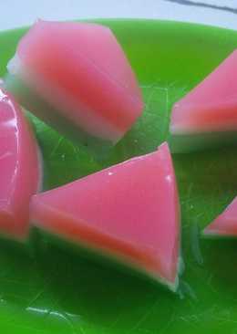 Puding lapis legit