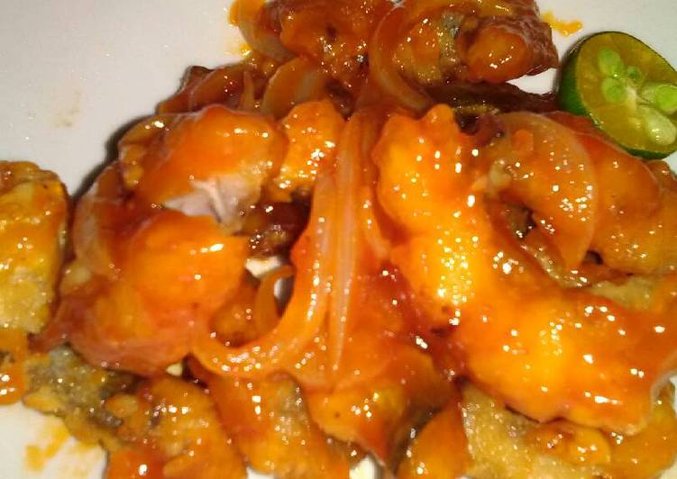 resep Patin filet asam manis