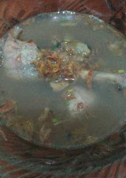 Soup ayam kampung klaten ala pak min (non MSG)