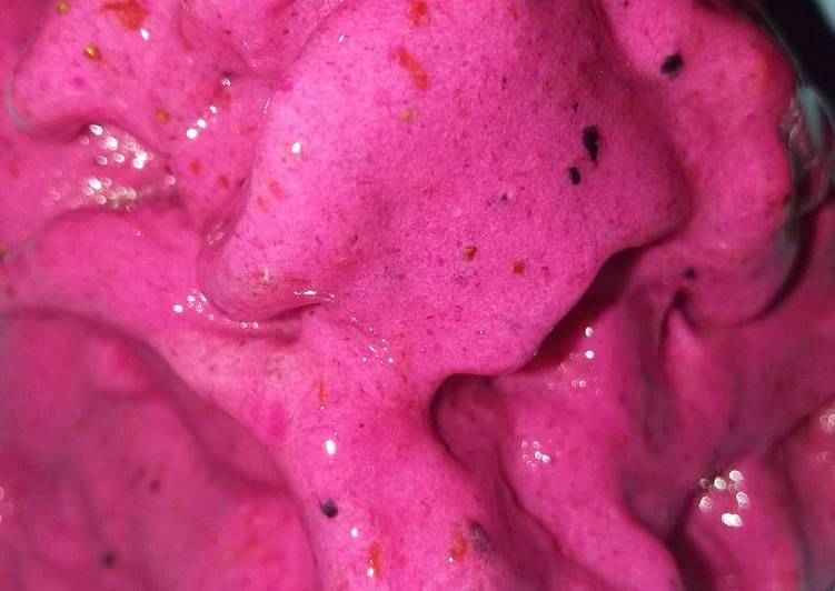 Resep Es cream buah Kiriman dari eny naswati