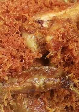 Ayam goreng serundeng minimalis