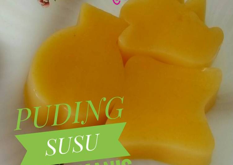 resep makanan Puding Susu Jeruk Manis (MPASI) 13 Month