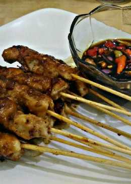 Sate ayam bumbu kecap simple