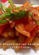 Udang goreng tepung asam manis