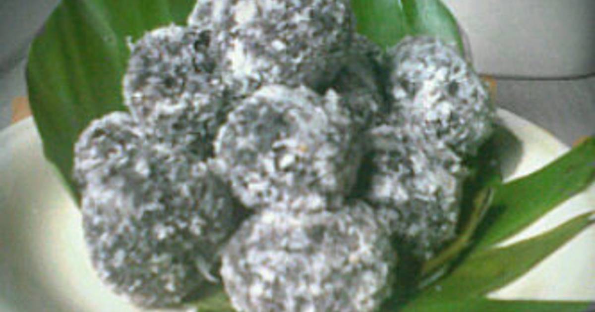Resep Klepon Ketan Hitam