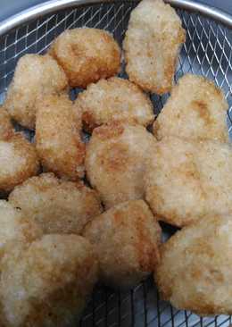 Pempek cireng nasi