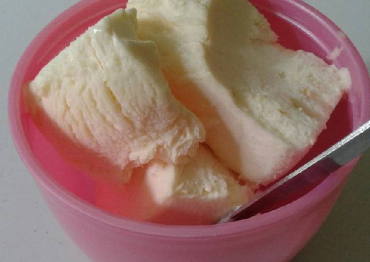 resep masakan Es Krim Nanas