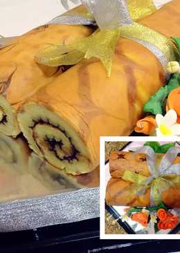 Bolu gulung ala c Tintin, simple enak