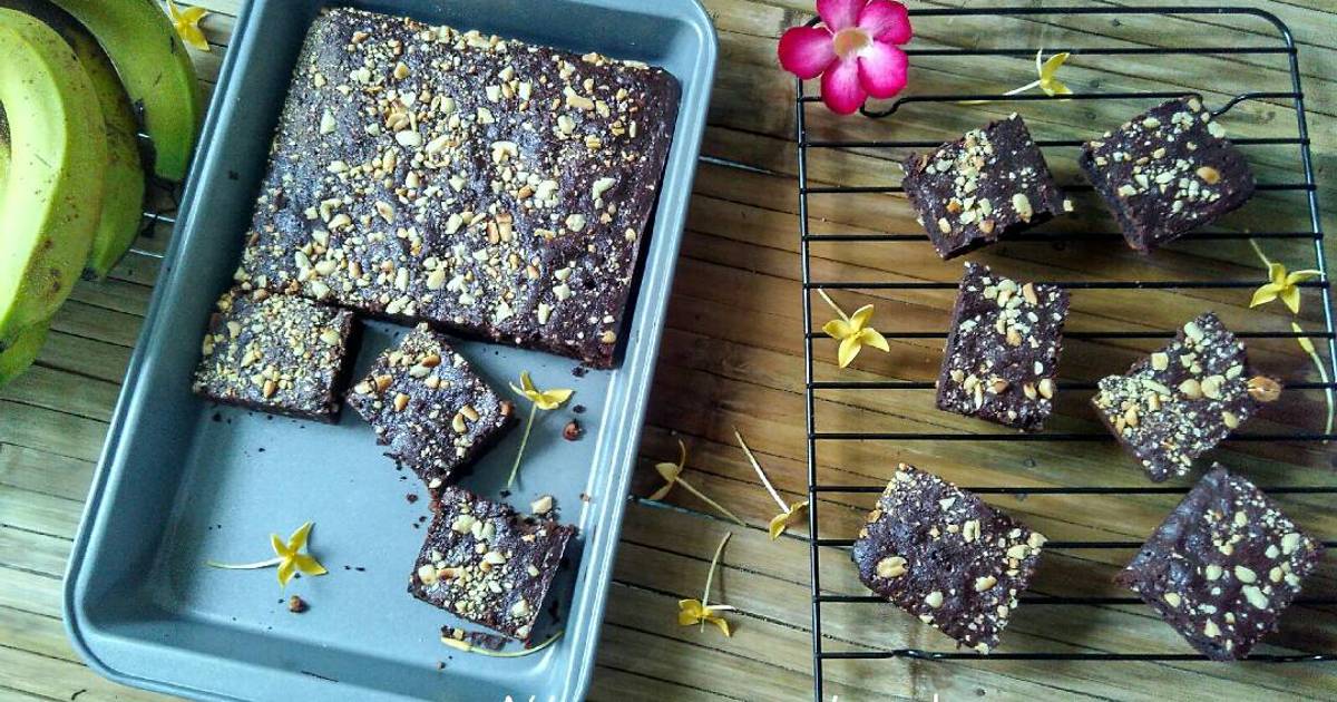Resep Brownies Pisang Resep Brownies Pisang