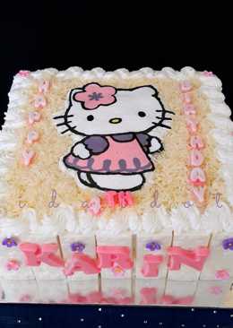 Birthday cake Hello Kitty