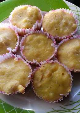 Banana Cake versi cupcake (pake happycall)