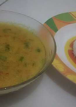 Kentang Buncis Sanku (santan kuning)