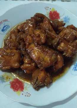 Ayam kecap jeruk limau
