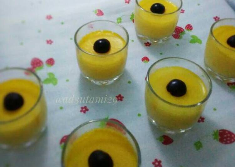 cara membuat Puding Sutra Jagung #indonesiamemasak