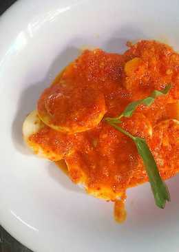 Telur bulat balado yamiiiiii