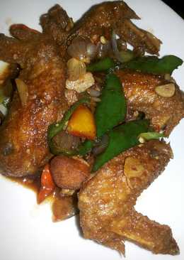 Sayap ayam bumbu kecap