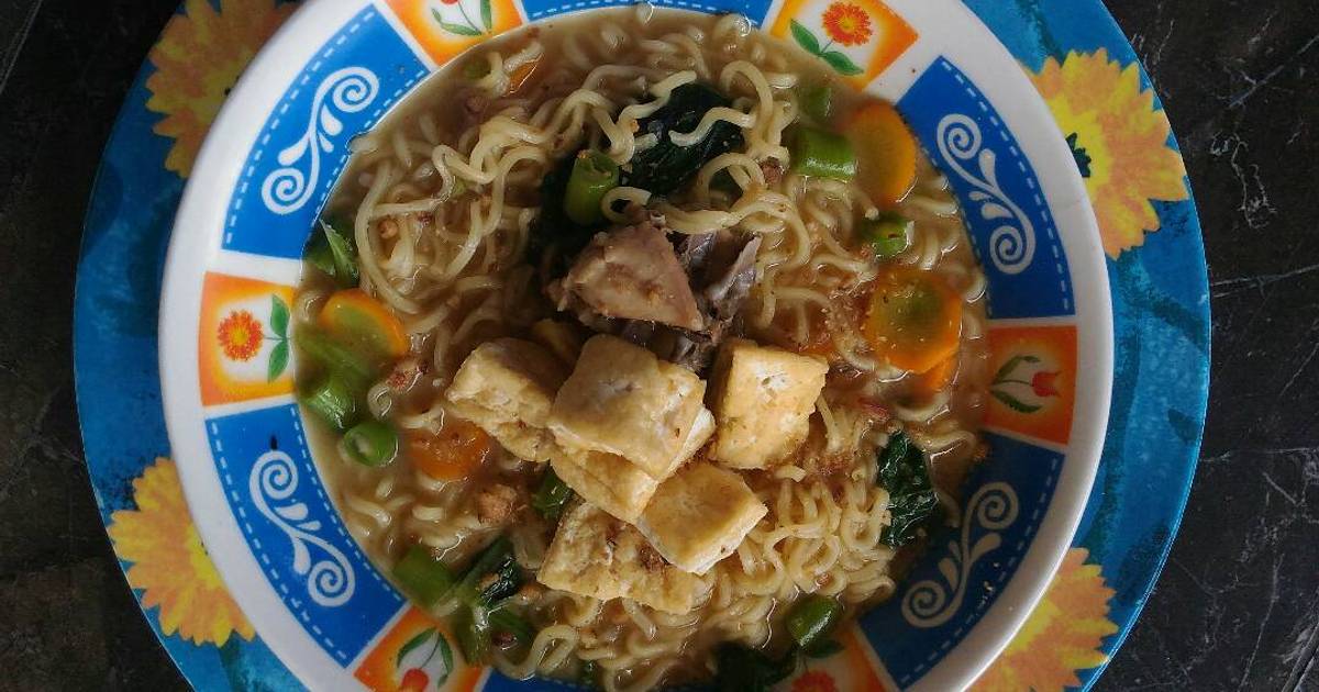 1 719 resep  mie sedap kuah rasa ayam  bawang enak dan 