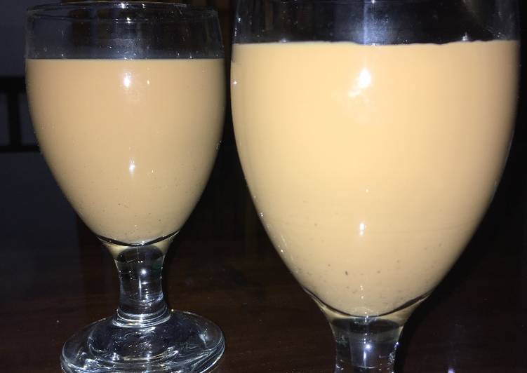 resep lengkap untuk Ice Milk Coffee / Es Kopi Susu