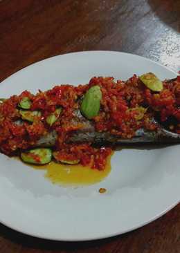 Ikan bakar bumbu pete