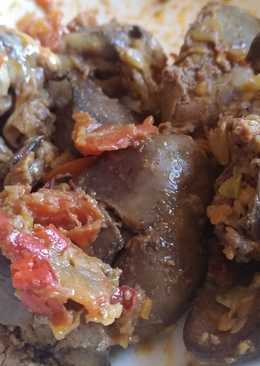 Hati Ayam Tumis Pedas