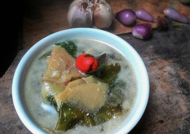 resep makanan Sebenarnya bobor (#pr_masakanbersantan)