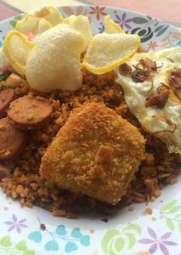 Nasi Goreng Sosis & Daging Cincang