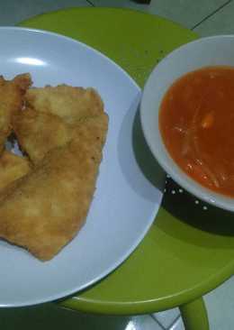Kakap Goreng Tepung Saus Asam Manis