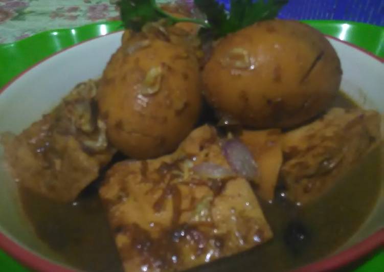 gambar untuk resep makanan Semur T2 telur+tahu ma2 Rakha