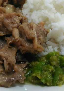 Gudeg express sambel korek