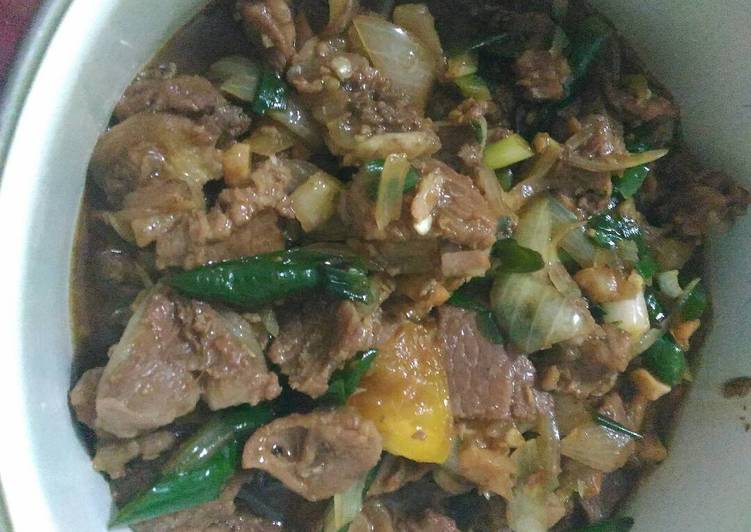 gambar untuk resep makanan Beef Teriyaki homemade#KitaBerbagi