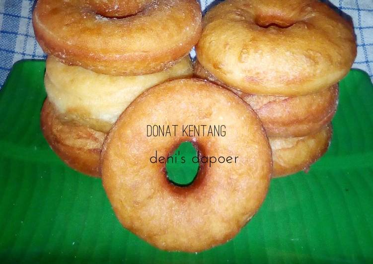 bahan dan cara membuat Donat