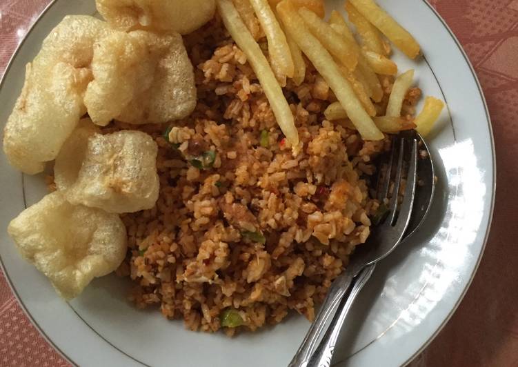 gambar untuk resep makanan Nasi Goreng Sarden Ala UtyKirana