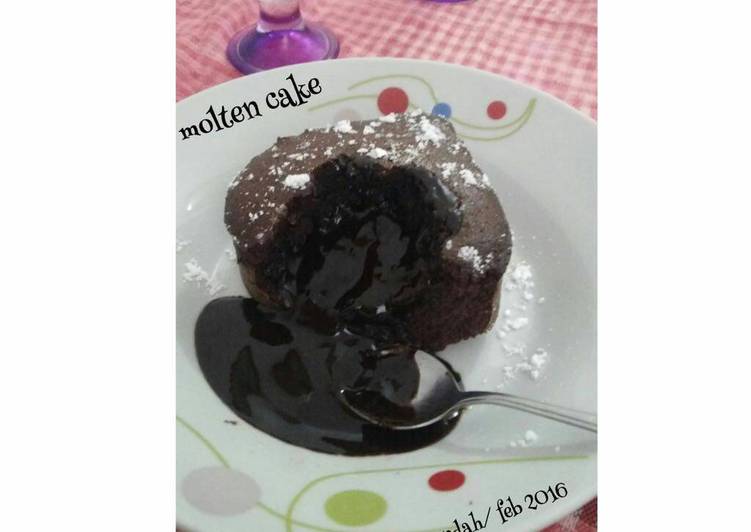 gambar untuk resep makanan Choco lava praktis... tanpa mixer n oven