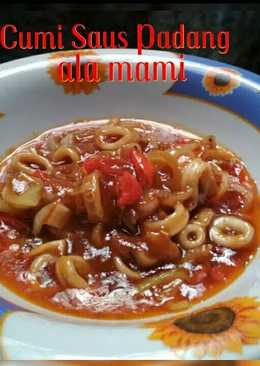 Cumi Saus Padang ala Mami