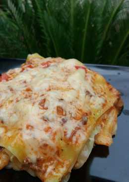 Lasagna simple homemade