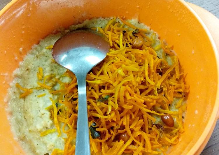Bubur Oatmeal Topping Sesuka Hati (Tim Asin)