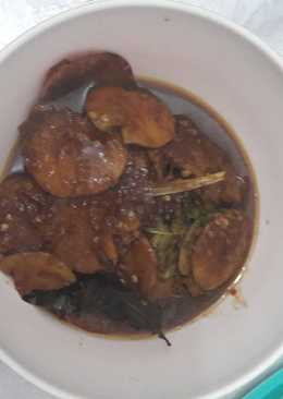 Semur jengkol pedas manis endesss