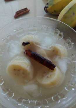 Es semlo pisang kepok #indonesiamemasak
