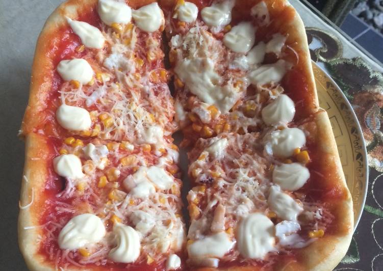 gambar untuk resep makanan Pizza teflon alakadar